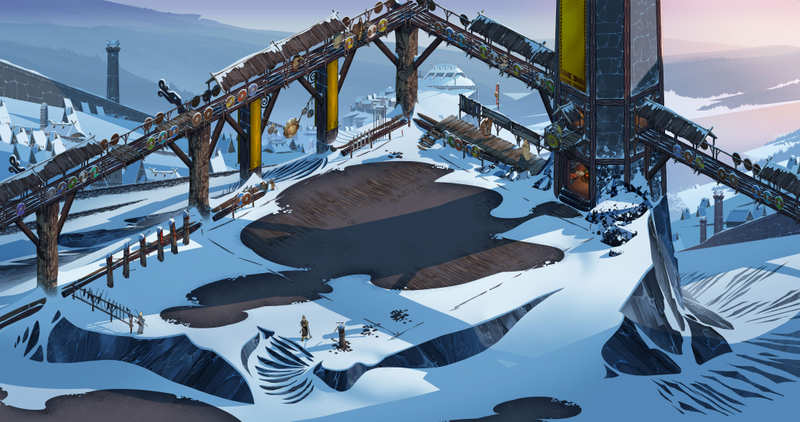 Illustration for article titled The Art Of The Banner Saga, One Of The Most Beautiful Video Games I've Ever Seen